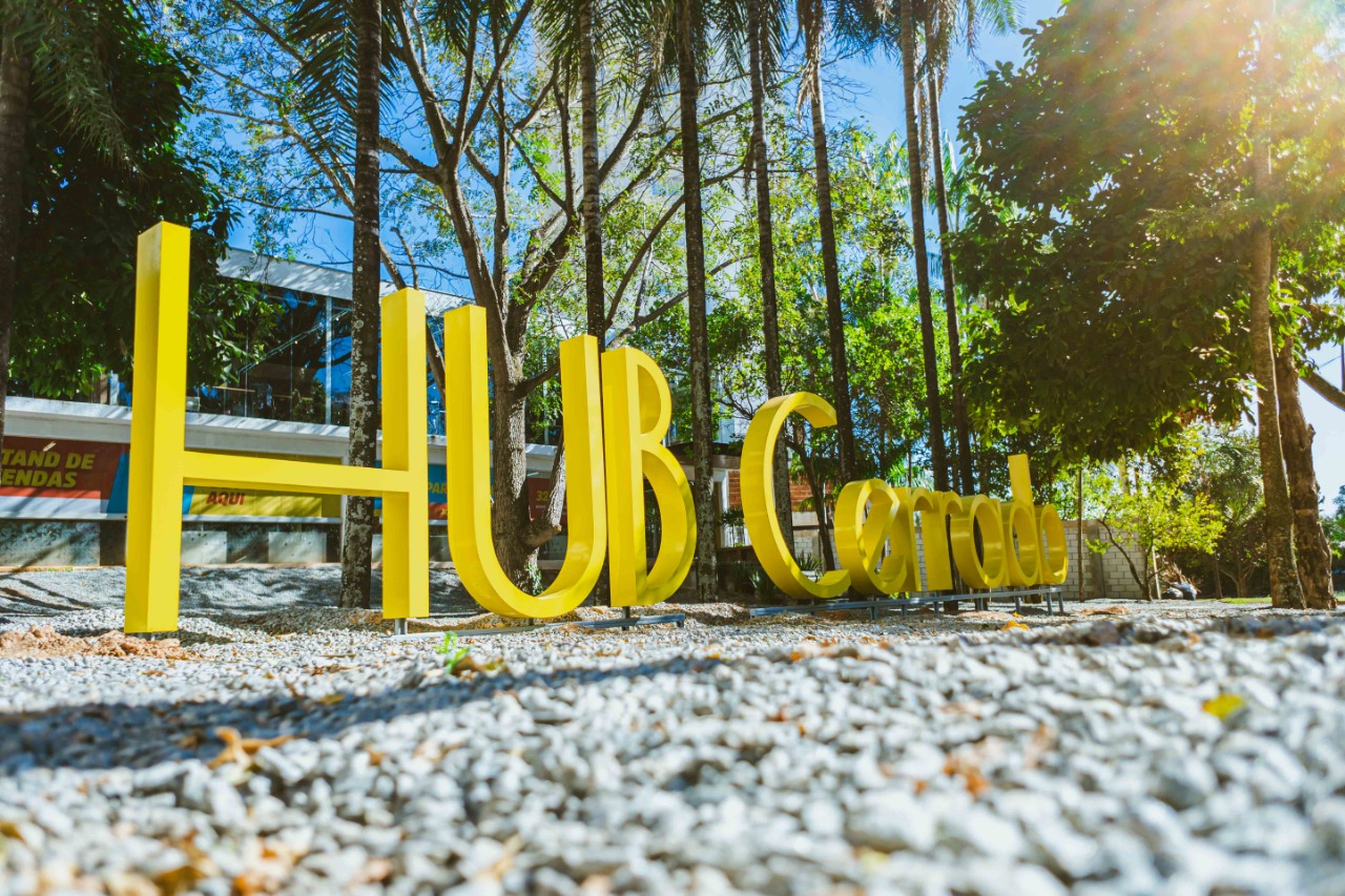 Letreiro do Hub Cerrado